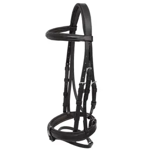 Combined Bridle with Noseband and Bit Equiline poney image-0
