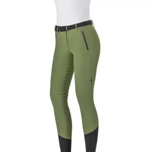 Pantalon équitation femme full grip Equiline Nortik Teal