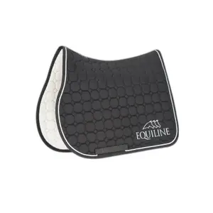 Tapis de selle pour cheval Equiline Logo - Outline
