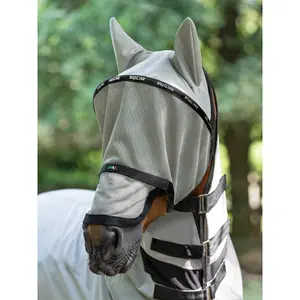 Máscara anti-voo para cavalos Equiline Lemonmask image-0