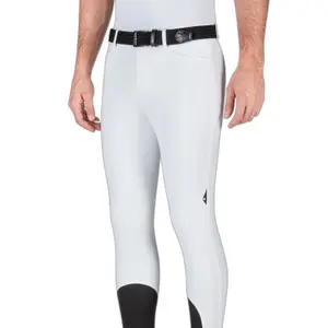 Pantalon équitation de concours avec grip aux genoux Equiline Grantk image-0
