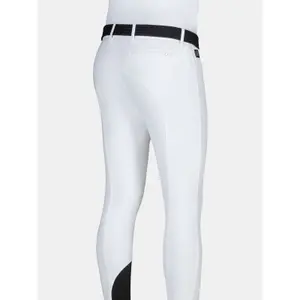 Pantalon équitation de concours avec grip aux genoux Equiline Grantk image-1