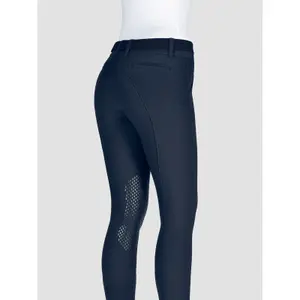 Riding pants with knee grip woman Equiline X Shape image-1