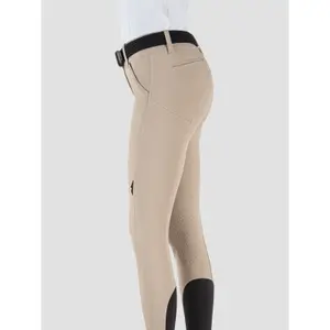 Riding pants with knee grip woman Equiline X Shape image-2