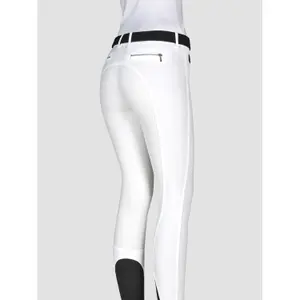 Calças de equitação para mulheres Equiline Full Grip Cedar image-1