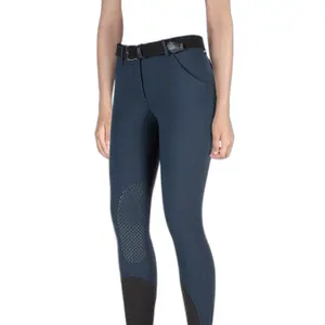 Pantalon équitation avec grip aux genoux femme Equiline Bice image-0