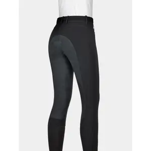 Ecological leather riding pants for women Equiline image-1