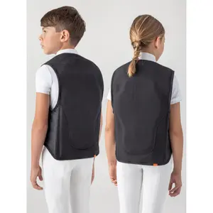 Gilet airbag équitation sans protection dorsale enfant Equiline Eclair image-2