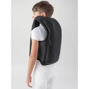 Gilet airbag équitation sans protection dorsale enfant Equiline Eclair image-4