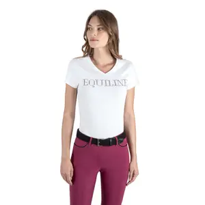 Women's riding pants with knee grip Equiline Gingerk image-1