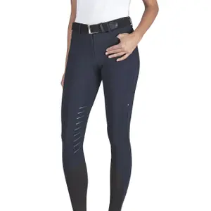 Women's riding pants with knee grip Equiline B-Move Catirk image-0