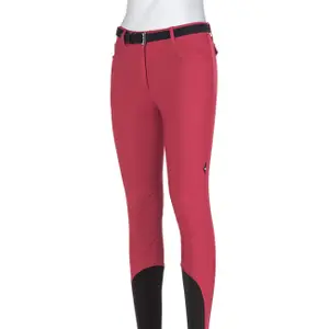 Women's riding pants with knee grip Equiline B-Move Catirk image-0