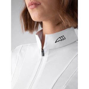 Women's long sleeve competition riding polo Equiline Colid image-3