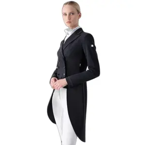 Casaco de competição de equitação para mulher Equiline Gontig image-0