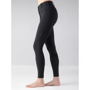 Pantalón de equitación con strass y agarre total para mujer Equiline Cecilefh image-2