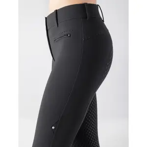 Pantalón de equitación con strass y agarre total para mujer Equiline Cecilefh image-3