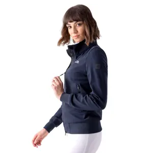 Sudadera con cremallera completa para mujer Equiline Cabbye image-0