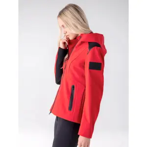 Veste imperméable équitation à capuche femme Equiline Coret image-3