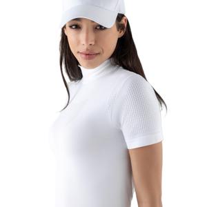 Seamless competition polo for women Equiline Camec image-1