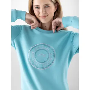 Jersey de cuello redondo para mujer Equiline Gifeg image-0