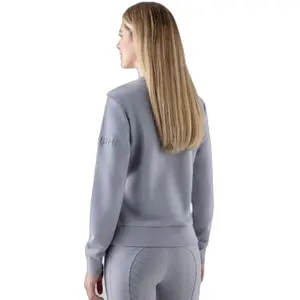 Sweatshirt avec logo brodé femme Equiline Cartac image-1