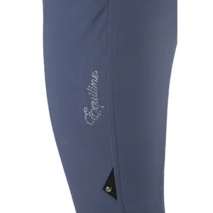 Women's riding pants with knee grip Equiline Garenk image-1