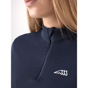 Women's riding polo shirt Equiline Britta - Second Skin image-2