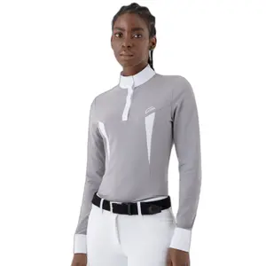 Women's competition polo shirt Equiline Carrib