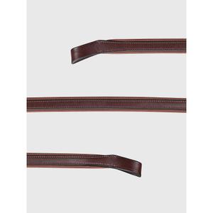 Pannband i platt läder för hästar Equiline image-1
