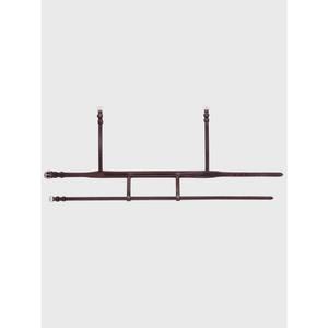 Double Horse cheek pieces Equiline image-1