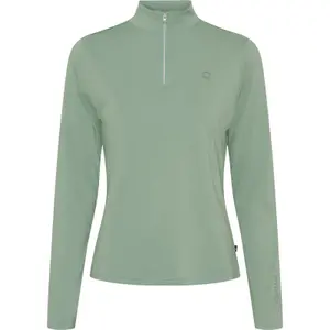 Maillot équitation 1/2 zip femme Equipage Kolyma image-0
