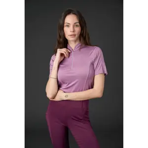 Camiseta de equitación mujer Equipage Awesome image-1