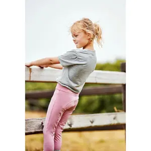 Leggings equitación Full Grip niña Equipage Dai image-4