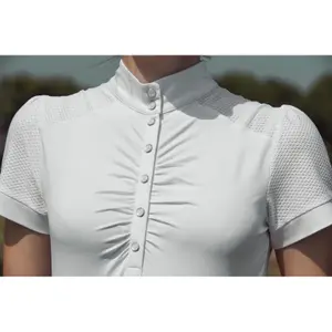 Women's competition polo shirt Equipage Hazel image-5