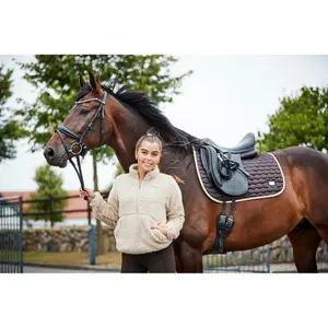 Γυναικείο πουλόβερ με 1/2 φερμουάρ Equipage Joelle image-2