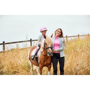 Women's full grip riding leggings Equipage Kendra image-3