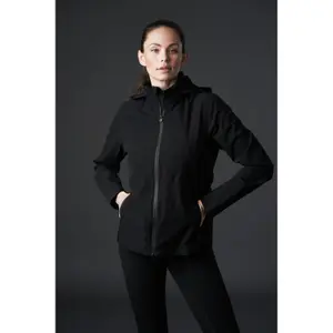 Women's waterproof riding jacket with hood Equipage Marlow image-2