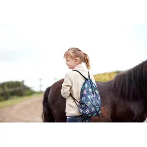 Mädchen Sporttasche aus Metall Equipage image-1