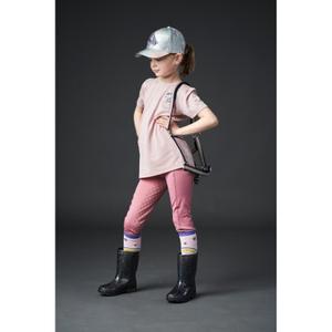 Girls' full grip riding leggings Equipage Molly image-2
