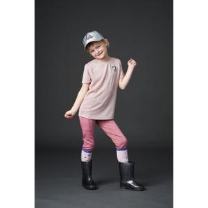 Girls' full grip riding leggings Equipage Molly image-3