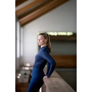 Dames lange mouw paardrijshirt Equipage EQ Trinidad image-1