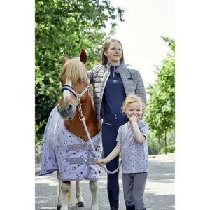 Women's regular waist mid grip riding pants Equipage Alissa image-2