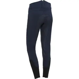 Pantaloni da equitazione a vita alta da donna con grip totale Equipage Andalouse image-1