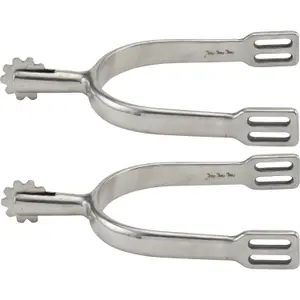 Espuela de montar con hilera de acero inoxidable Equipage image-0