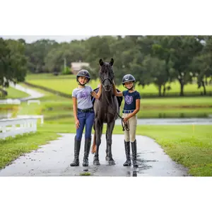 Children's T-shirt Equistar Horse Hearts image-2