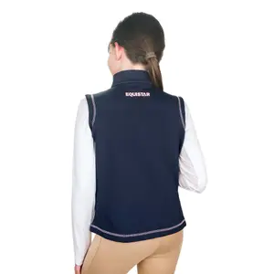 Girl Sleeveless Full Zip Riding Jacket Equistar image-1