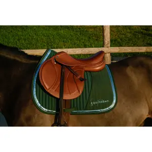 Tapis de selle pour cheval Equithème Je t'aime image-1