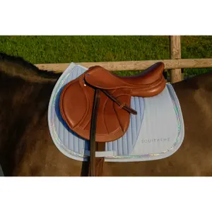 Tapis de selle pour cheval Equithème Je t'aime image-1