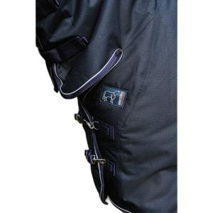 Outdoor blanket for horse and neck cover Equithème Anatomic 1200D Combo 0g image-1