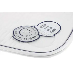 Dressage saddle pad for horses Equithème Je t'aime image-2